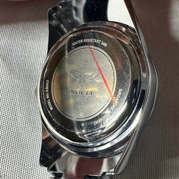 Silver Bracelet Invicta Wildflower Glam Rhinestone Jewelry Watch NWT - Picture 7 of 12